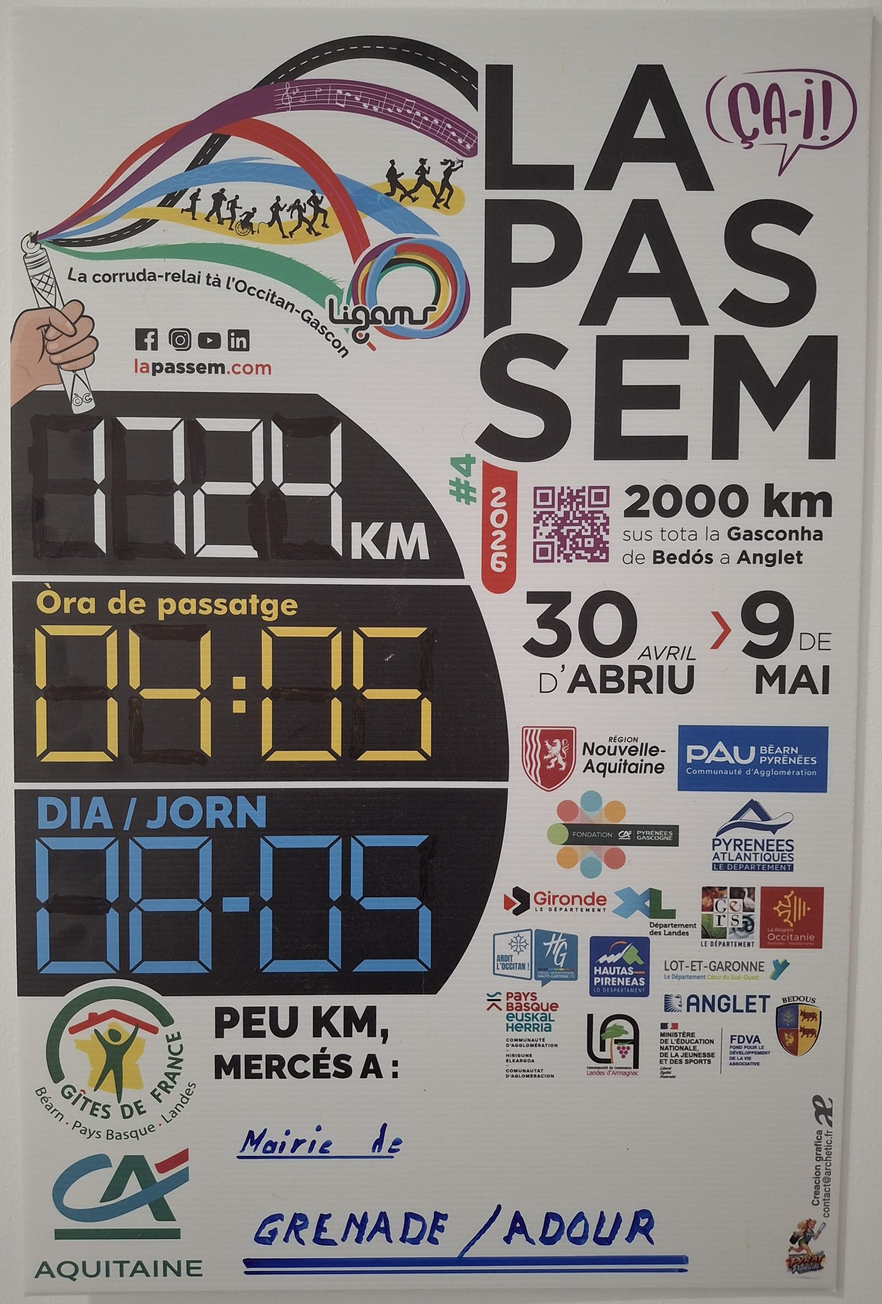 Course relais La Passem