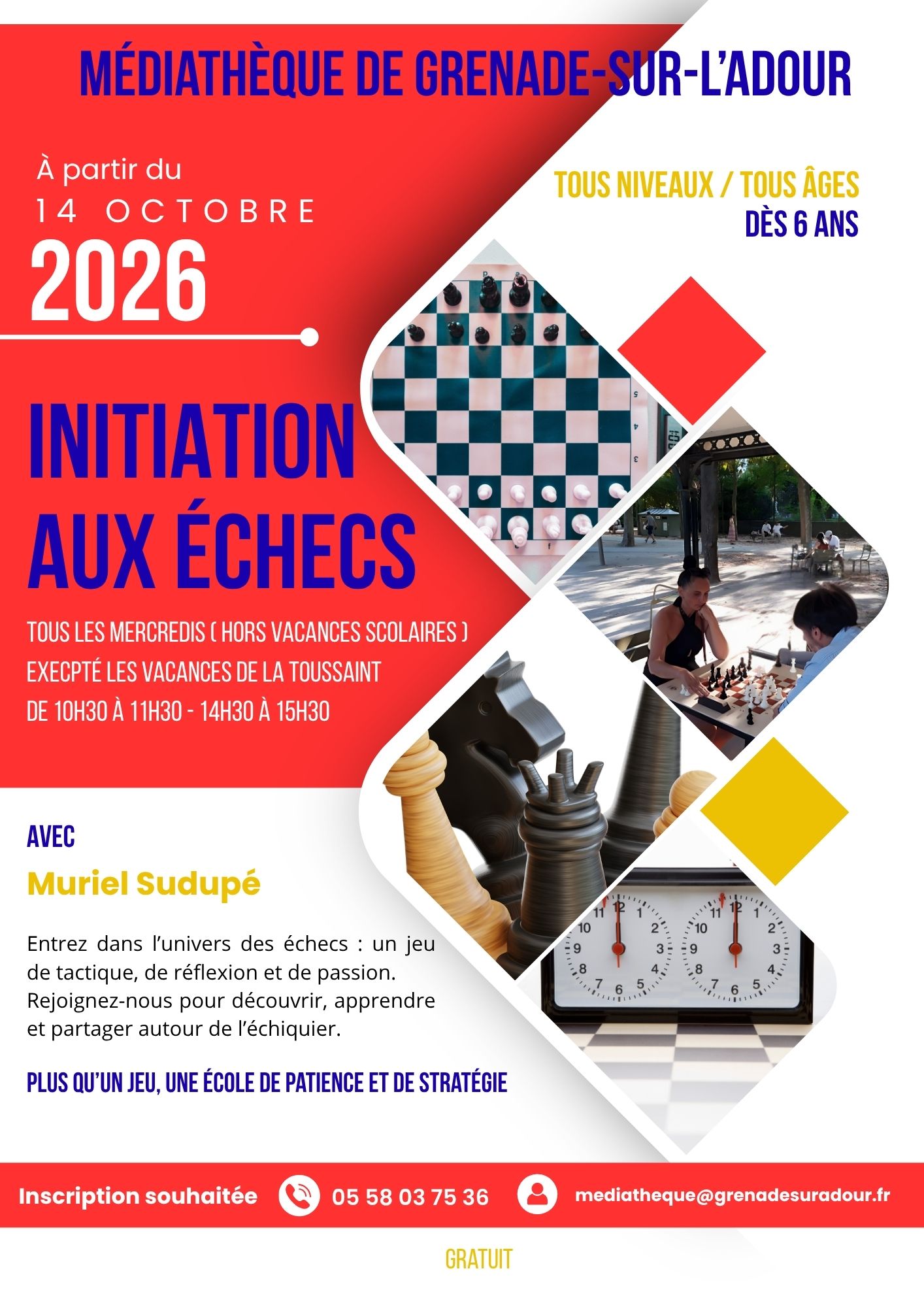 Initiation aux échecs